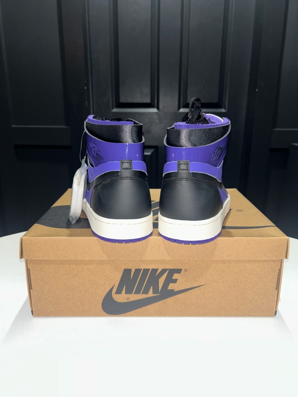 Jordan 1 High Zoom Air CMFT “Purple Patent” Men’s Size 10.5 - Picture 5 of 12